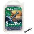 Teks #10 x 1-7/16 in Phillips Flat Machine Screw 21380